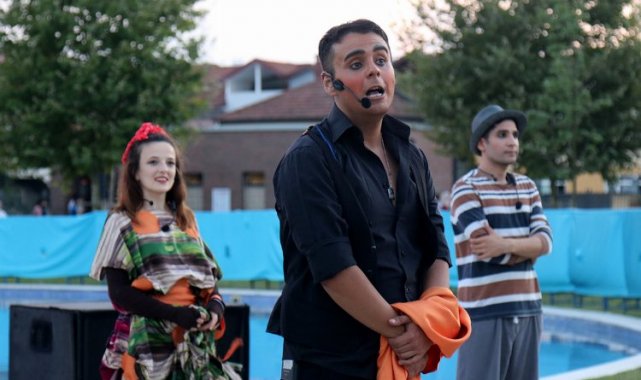 Sakarya'da sahne çocuklar için kuruldu