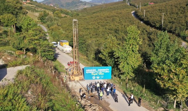 Sakarya'dan Hendek Dereköy'e kesintisiz içmesuyu
