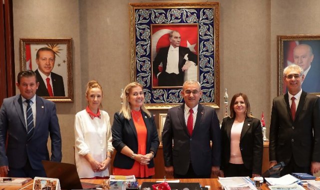 Türkiye Değişim Partisi'nden Başkan Işık'a ziyaret
