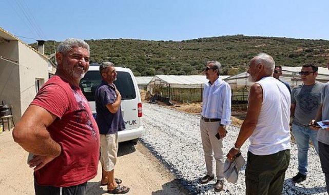 Urla Belediyesi’nden asfalt ve parke hamlesi