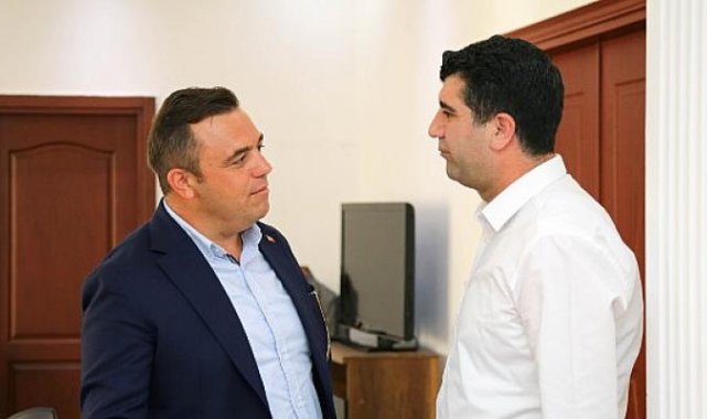 AK Parti’den Kaymakam Mehmet Şerif Olçaş’a hoş geldin ziyareti