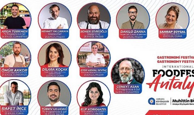 Antalya’da yerel sofralar kuruluyor gastronomi şöleni başlıyor