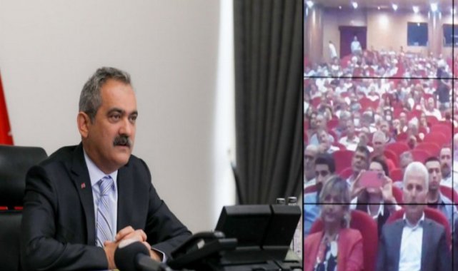 Bakan Özer Mersin'deki eğitim toplantısına katıldı