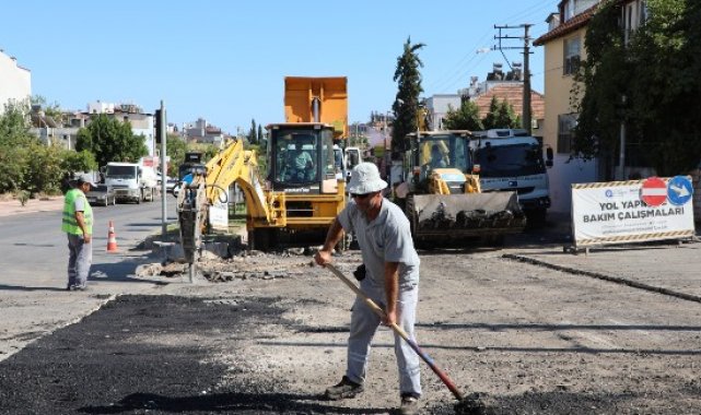 Barış Manço Bulvarı’nın asfaltı yenilendi