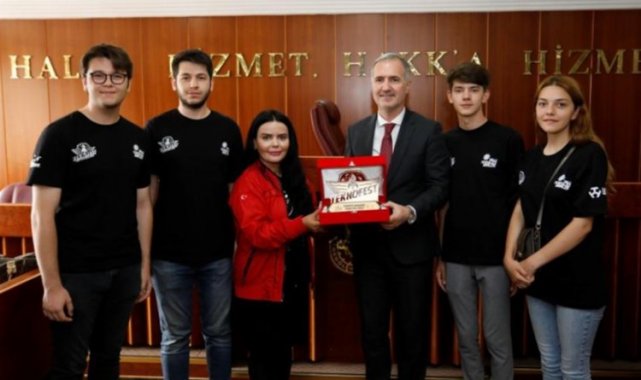Başkan Taban Teknofest'in 'Baykoca'sını ödüllendirdi