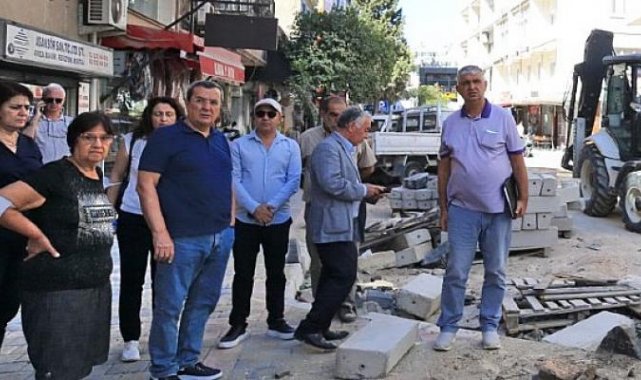 Batur’dan sokak yenileme çalışmalarına yerinde inceleme