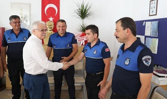 Burhaniye Belediyesi Zabıtalarına Özel Kutlama