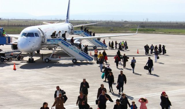 Bursa Yenişehir'in hava yolcu ve yük trafiği açıklandı