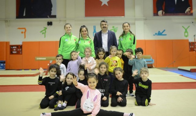 Bursa Yıldırım'da spor okullarında kış dönemi
