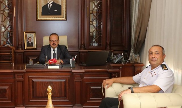 Bursa'da Aktemur Paşa'dan Vali Canbolat'a ziyaret