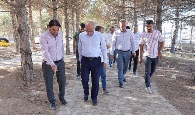 Çumra Okçu Millet Bahçesindeki Çalışmalarda Son Aşamaya Gelindi