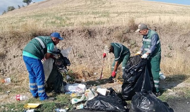 Doğayı Temizleme Timi Görev Başında