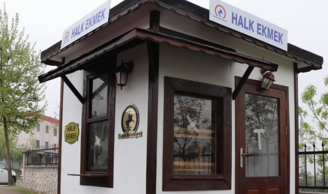 Düzce'de halk ekmek satışları başladı