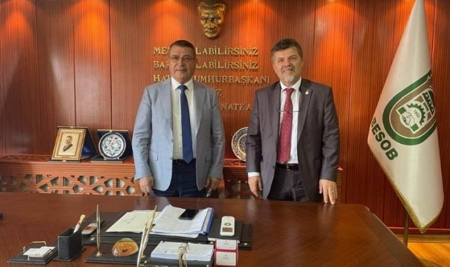 Genç Parti Bursa'dan BESOB'a ziyaret