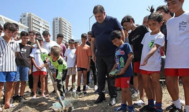 Güneydoğulu çocukların barış fidanları Karşıyaka’da büyüyecek