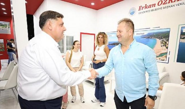 İzmir Enternasyonal Fuarı’nda Menderes’e Yoğun İlgi