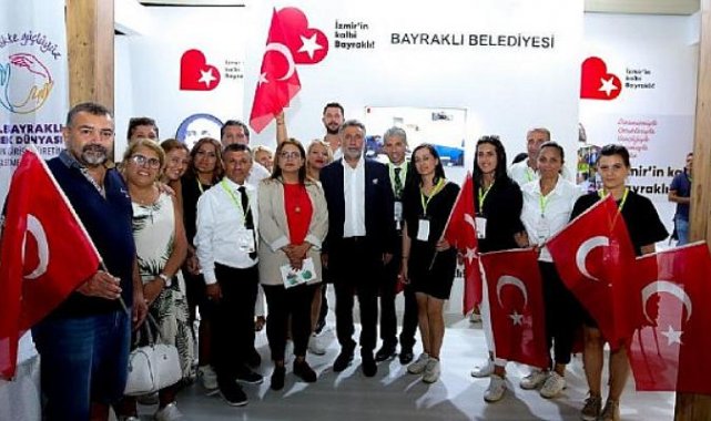 İzmir Fuarı’nda Bayraklı rüzgarı