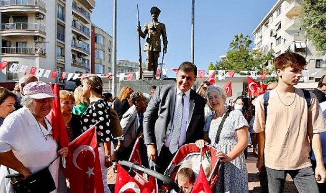 Karşıyaka’da 9 Eylül Törenlerle Kutlandı