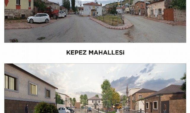Kayseri'de kırsal mahallelerde estetik çalışma
