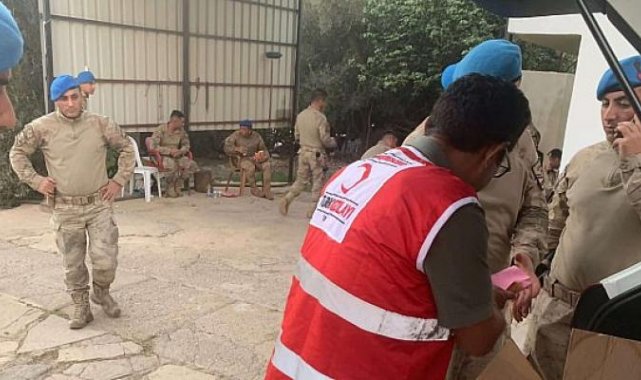 Kızılay’dan Mersin Yangın Ekiplerine Destek