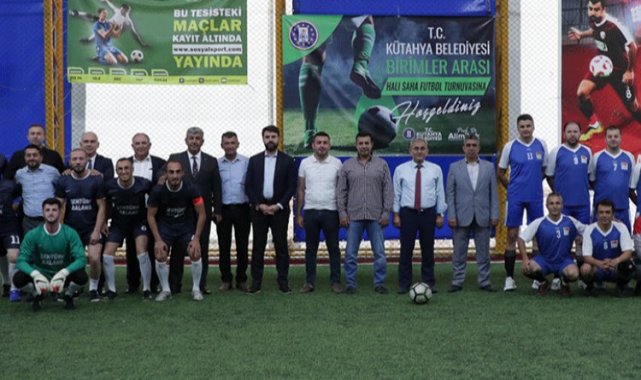 Kütahya Belediyesi'nden personele futbol motivesi