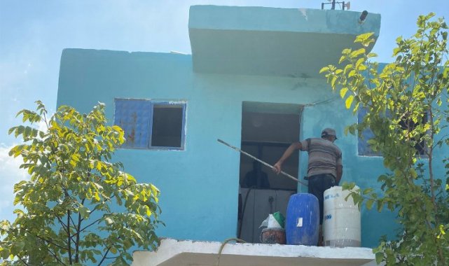 Manisa'da Şahyar'ın ilçe suyu deposu yenileniyor