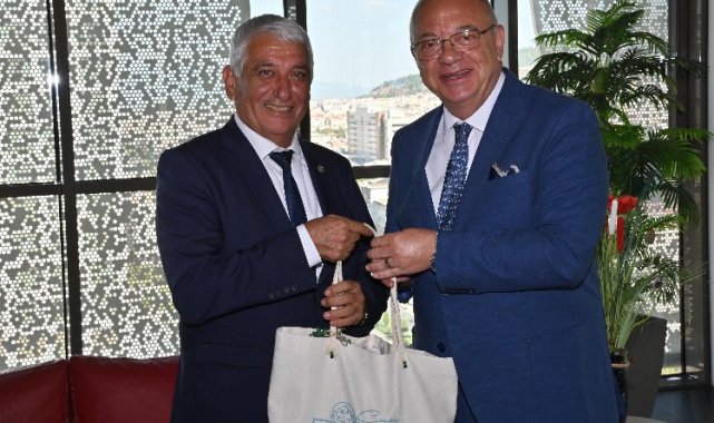 Manisa'ya Kıbrıs Türk Belediyeler Birliği'nden ziyaret
