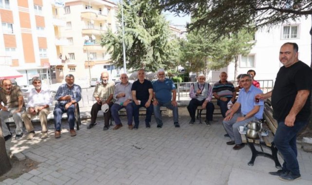 Mehmet Savran Esentepelilerle buluştu