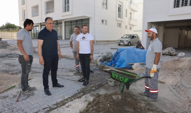 Mehmet Savran'dan ekiplere yerinde denetim