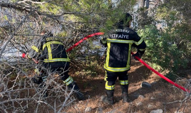 Mersin yangınına Kayseri'den 'büyük' yardım