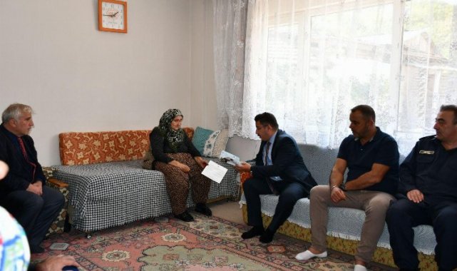 Mudanya'nın Çepni Mahallesi'nde 'Ulusal Hane' ziyaretleri