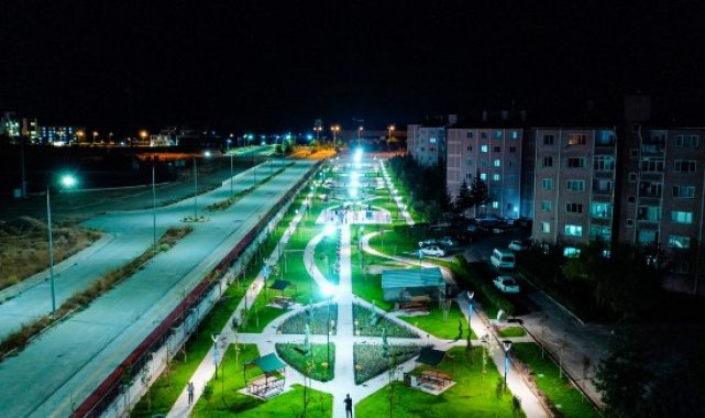 Nevşehir 2000 evler mahallesi TOKİ konutlarına muhteşem Park
