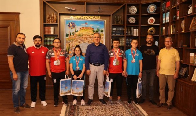 Nevşehirli haltercilerden madalyalara ambargo