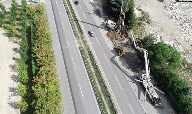 Ormanya'ya yaya üstgeçidi yapımına başlandı