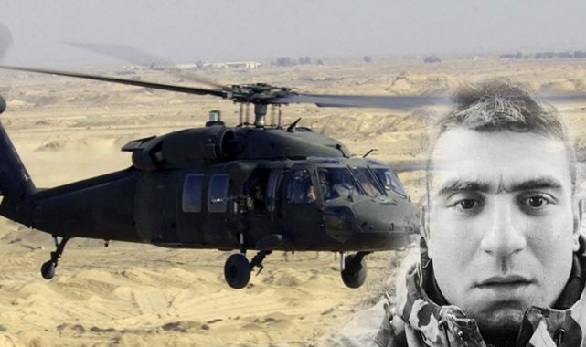Pençe Kilit'te kaza kırıma uğrayan askeri helikopterden 1 şehit!
