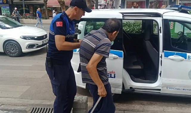 Recep Amca'nın yardımına Zabıta koştu