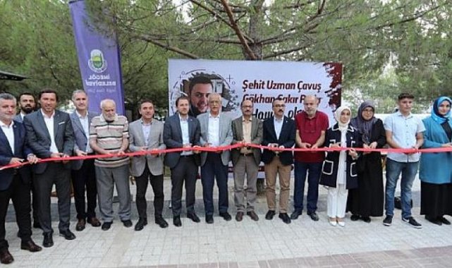 Şehit Gökhan Çakır Parkı Törenle Açıldı