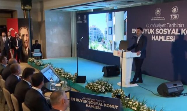 Sosyal konutta başvuruda ilk gün yoğunluğu