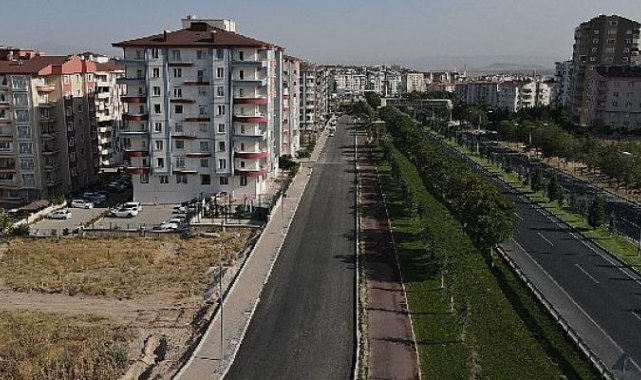 Vatan Caddesi’nde sıcak asfalt serimi yapıldı