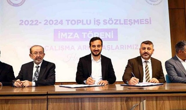 Bağcılar Belediyesi toplu iş sözleşmesini imzaladı