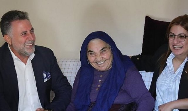 Başkan Sandal’a Emek Mahallesi’nde sıcak karşılama