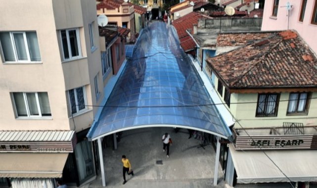 Bursa Yenişehir çarşısına konfor geliyor