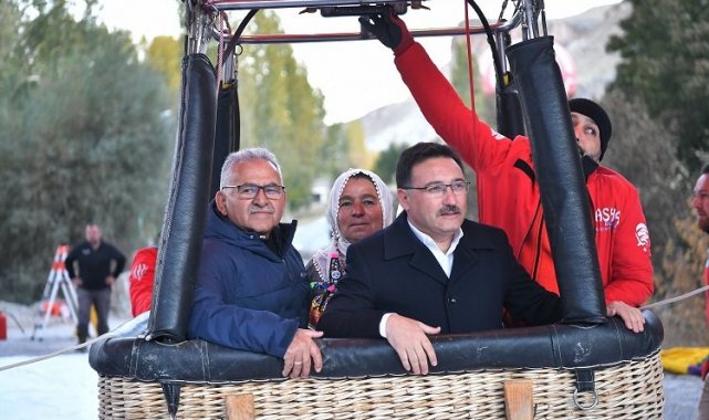 Kayseri protokolü 'uçuş'a geçti