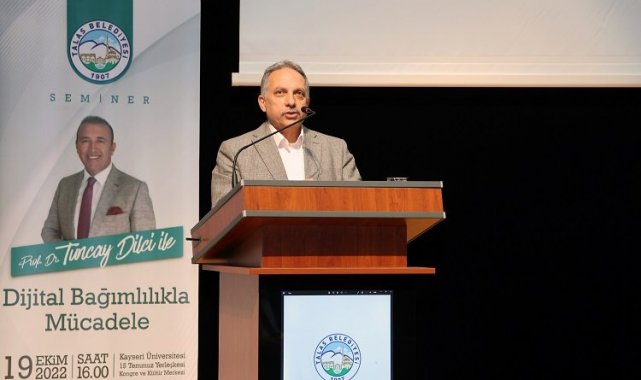 Kayseri Talas'ta öğretmenlere 'dijital bağımlılık' semineri