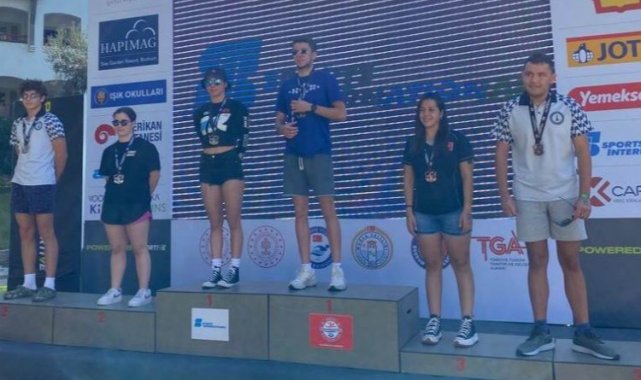 Ordu'nun altın kızı Selinay, Triatlon şampiyonu oldu