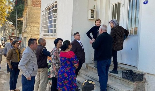 Başkan V. Özkan mahalle ziyaretlerine devam ediyor.