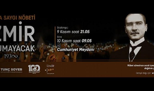 Bu gece İzmir uyumayacak