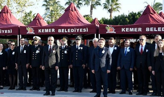 Büyük Önder Atatürk’ü anıyoruz