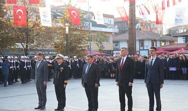 Gazi Mustafa Kemal Atatürk Gölcük’te Törenle Anıldı