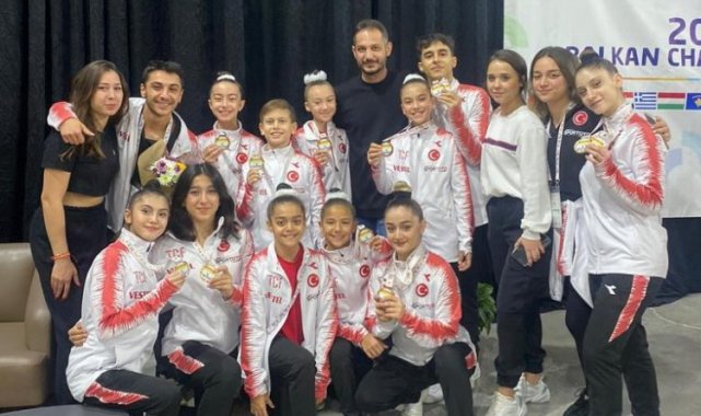 Manisalı millilerden Balkan Oyunları'nda 15 madalya